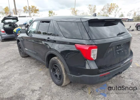 2020 Ford Police Interceptor Utility z USA, uszkodzony, nr VIN 1FM5K8AB1LGD01477